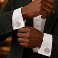Hunter Silver Cufflinks