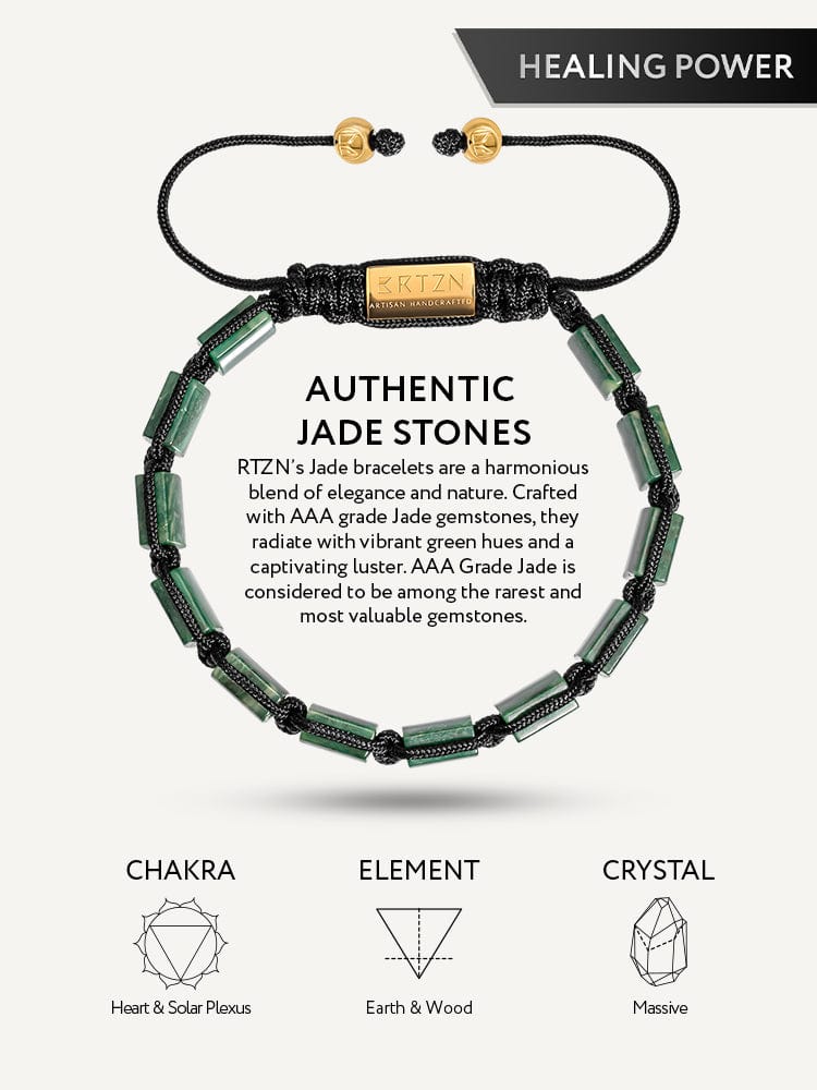 Pulsera de cuentas de jade - Havana