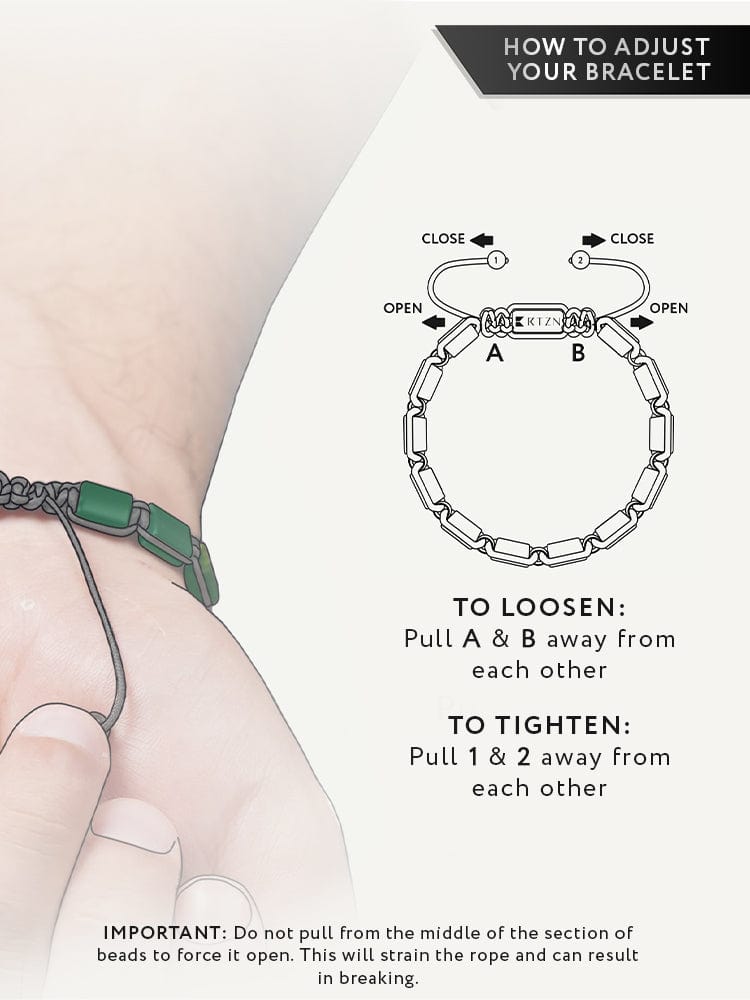Pulsera de cuentas de jade - Havana