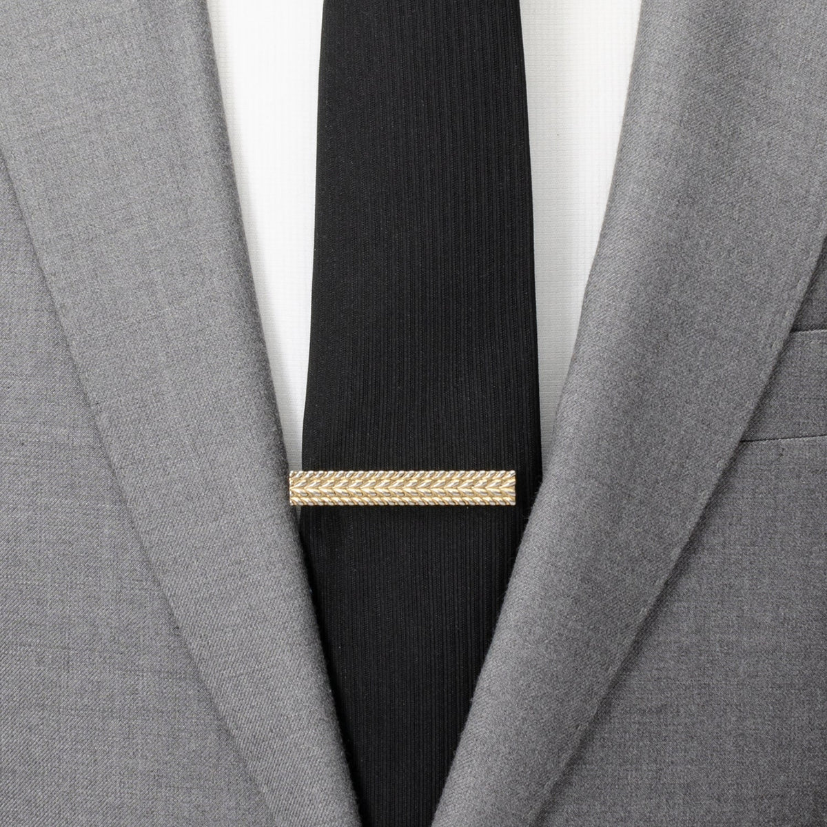 Pinza de Corbata en Espiga Oro Antiguo