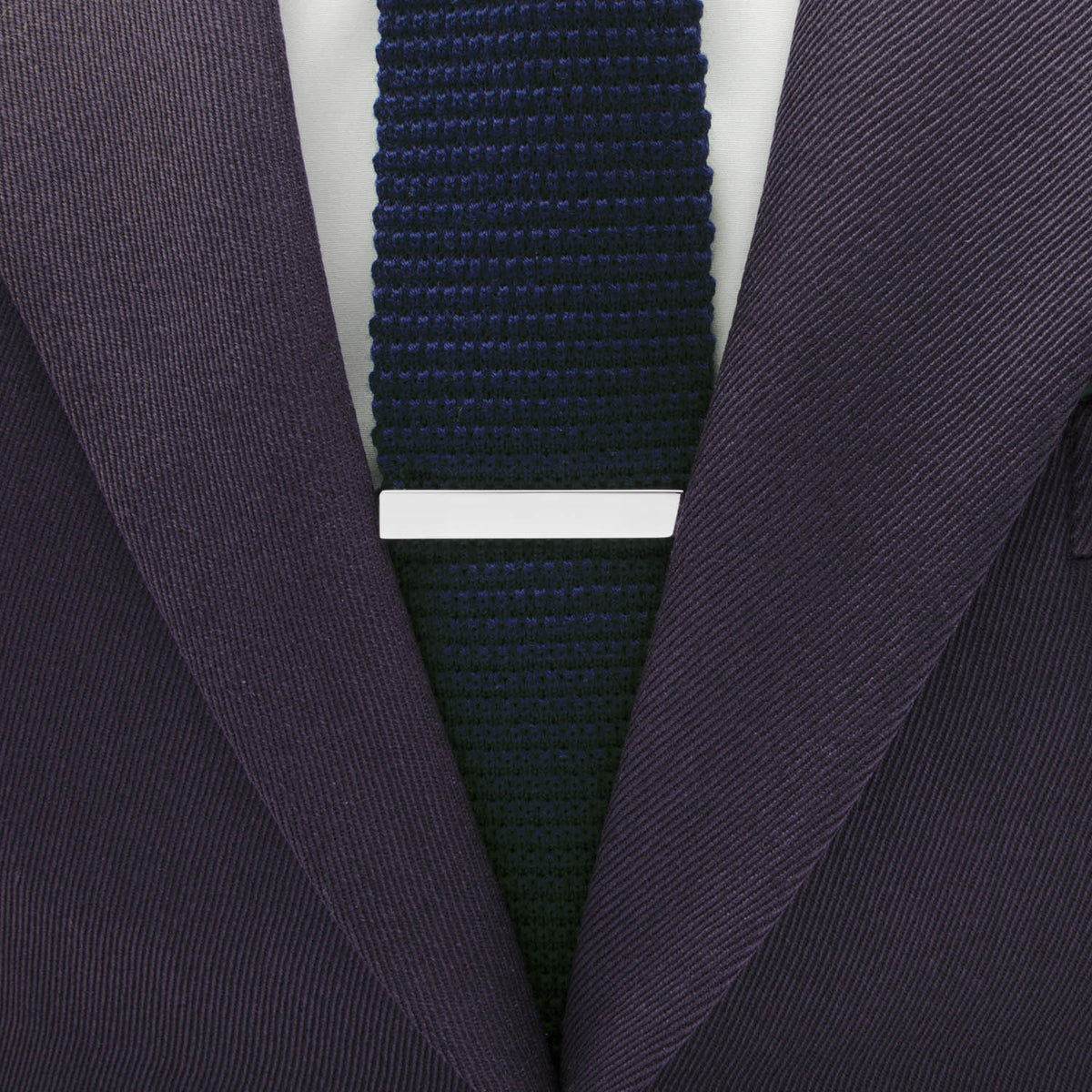 Pinza de Corbata Pulida de Acero Inoxidable