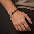 Tigers Eye Beaded Bracelet - Chain Fit